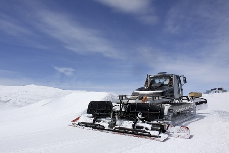 special snow vehicleの写真素材