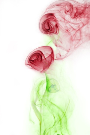 Flower smoke の写真素材