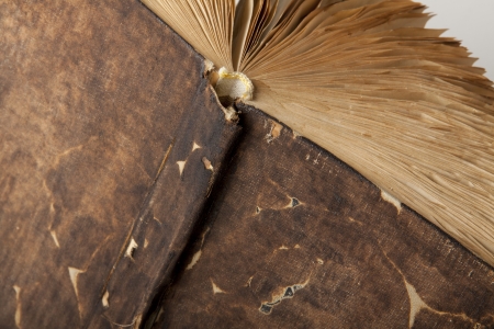 Vintage old bookの写真素材