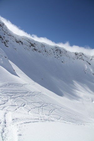 The mountains in Krasnaya Polyana, Sochi, Russia