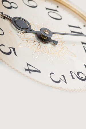 clock face, hands of the clock, macro