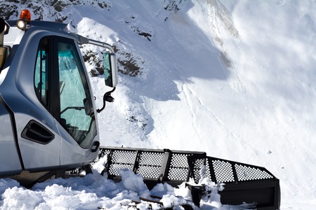Ratrak, grooming machine, special snow vehicleの写真素材