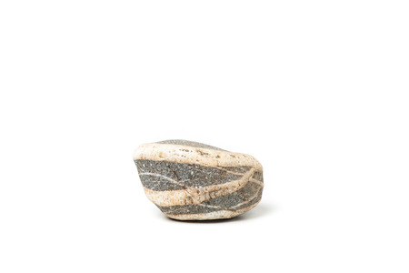stone, isolated on white backgroundの写真素材