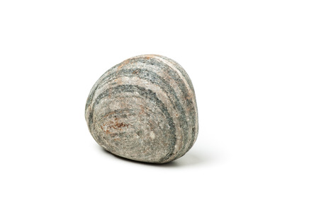 stone, isolated on white backgroundの写真素材