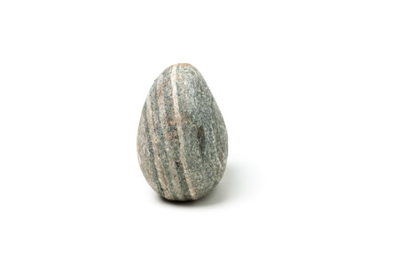 stone, isolated on white backgroundの写真素材
