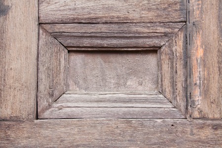 Old wooden frame, decorative element antique doorsの写真素材