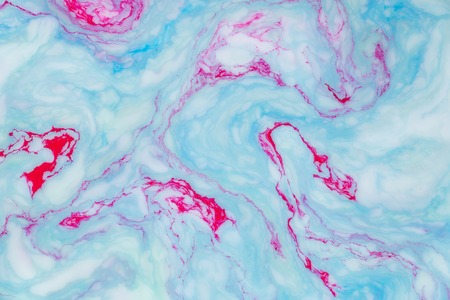 Abstract colored background. Stains of paint on the water. Ebru art, marbled paper.の写真素材