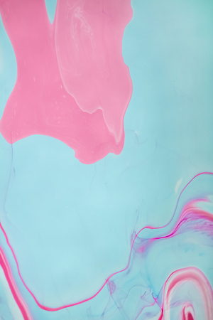 Abstract colored background. Stains of paint on the water. Ebru art, marbled paper.
