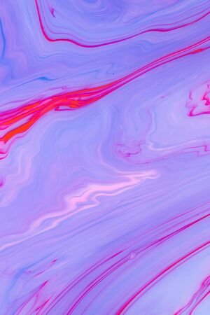 Abstract colored background. Stains of paint on the water. Ebru art, marbled paper.