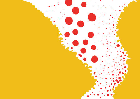 Abstract poster background. Particles in the vortex funnel. Vector illustration.のイラスト素材