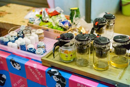 Chiangmai, Thailand - Dec 16: Night market at Doi Ang Khang on Dec 16, 2016 in Chiangmai, Thailandのeditorial素材