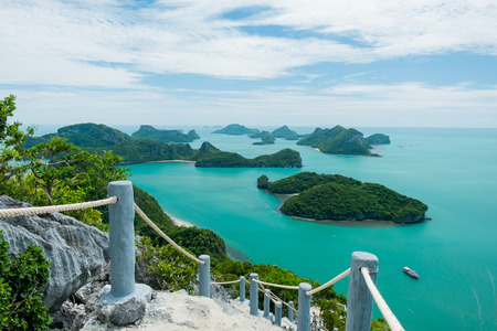 Moo Koh Ang Thong National Marine Park in Thailandの写真素材