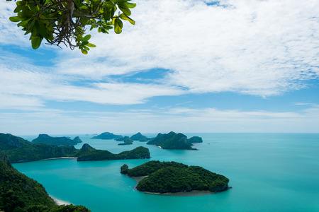 Moo Koh Ang Thong National Marine Park in Thailandの写真素材
