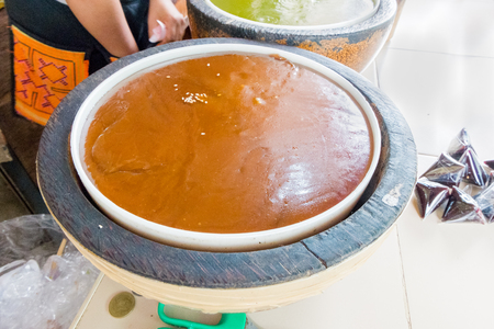 Kalamae is a sweet.This delicious Thai dessert is a specialty of Samui southern Thailand