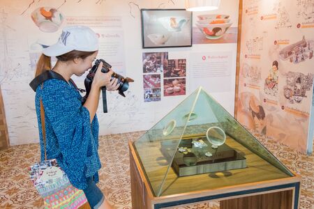 Lampang, Thailand - Jul 22 2017 : museum ceramic in Lampang, thailandのeditorial素材
