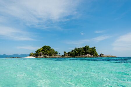 Sea Bright, beautiful at tropical island the Andaman crystal Sea, of Koh Lipe, Thailand