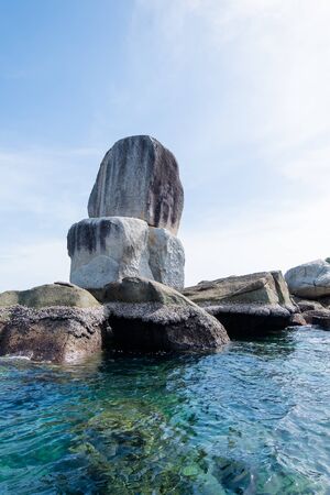 Koh Hinson  in Satun, Thailandの写真素材