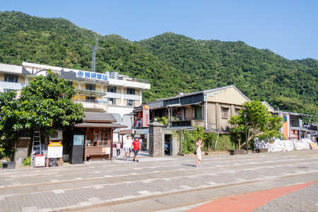 Taipei, Taiwan - Scenery of Houtong cat village in Taipei, Taiwan. on Oct 5, 2019のeditorial素材