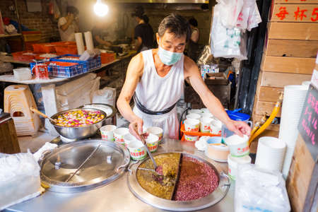 Taipei, Taiwan - Old Street market of Jiufen located in Ruifang District of New Taipei City.  on Oct 5, 2019のeditorial素材