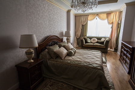 Rich and luxurious interior penthouseのeditorial素材