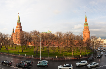 Moscow Kremlin - city centerの写真素材