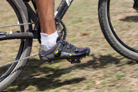 mountain bike as a symbolの写真素材