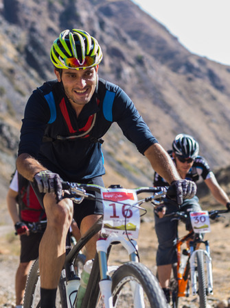 race marathon mountain bikeのeditorial素材