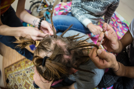 Friends make me dreadlocks, decided to change the image