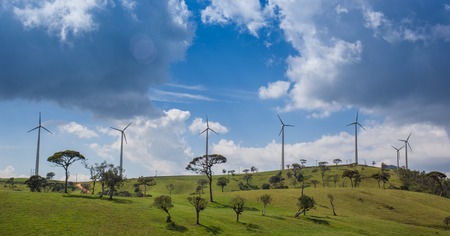 Eco power, wind turbines in the India
