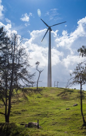 Eco power, wind turbines in the India