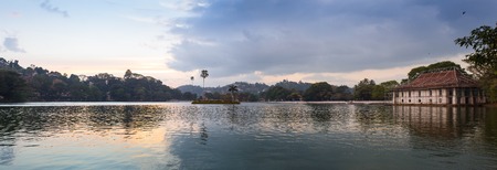 pang ung , reflection of pine tree in a lake , meahongson , Thailandの写真素材