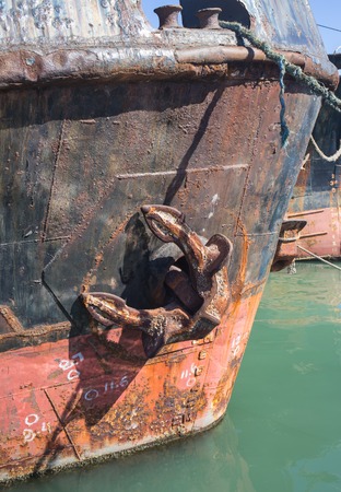 container ship in import,export port against beautiful morning light of loading ship yard use for freight and cargo shipping vessel transportの写真素材