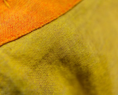 Texture canvas fabric as backgroundの写真素材