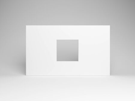 3d render abstract background, golden geometric shapes. Computer generated minimalistic background, Modern design for poster cover branding banner placard.の写真素材