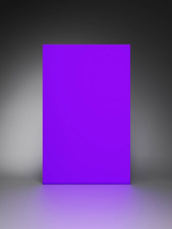 Abstract Minimal scene with podium and abstract background. Geometric shape. Violet pastel colors scene.の写真素材