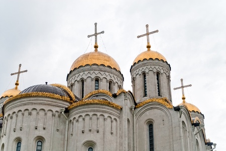 Assumption Cathedral in Vladimir 13th century, Russiaの写真素材