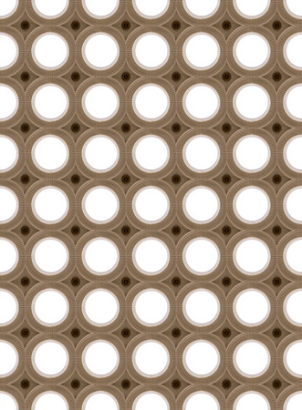 Seamless picture of lighting circles, art-deco stile