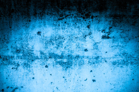 Blue cement wall texture closeup backgroundの写真素材
