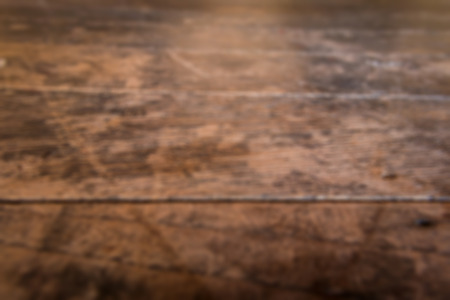 Closeup and blur of the weathered wood backgroundの写真素材