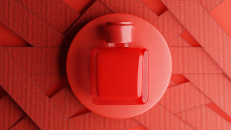 3d render of cosmetic for mockup brandingの写真素材