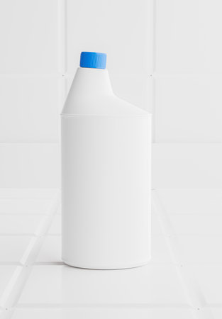 3d render of bathroom cleaner for product displayの写真素材