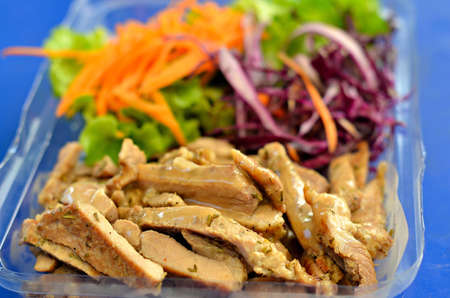 pork steak の写真素材