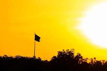 Boat freshwater lake sunset Cambodiaの写真素材