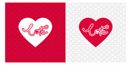 Romantic set of cute illustration. Love, love story, relationship. Vector design concept for Valentines Day.のイラスト素材