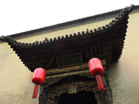 Landscape view of an ancient architectural buildingのeditorial素材