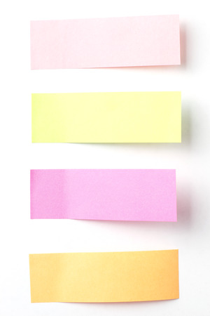 Colorful Blank postit の写真素材