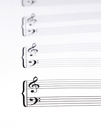 Blank Script Note Score