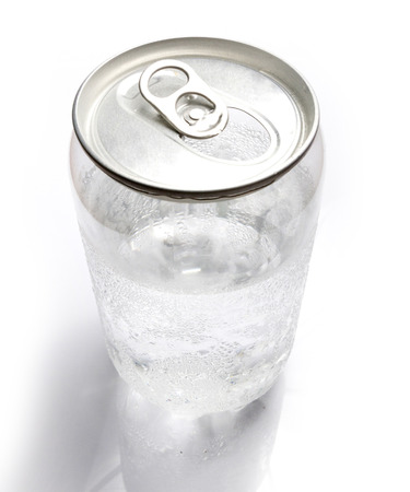 Cool Water Transparent Can Top view