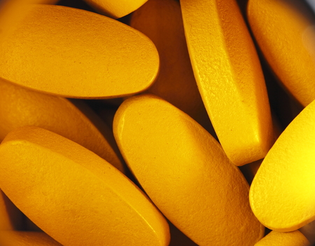 Medicine Pill in Bottleの写真素材