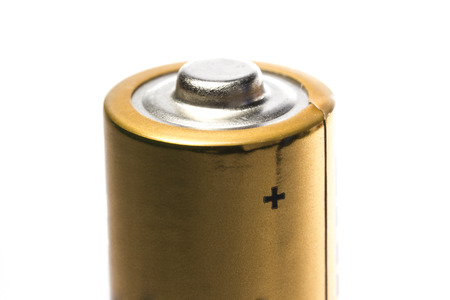 Battery Cell Closeup shotの写真素材